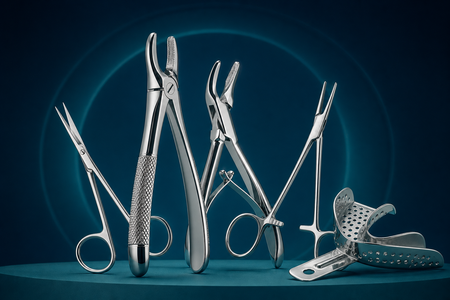 European dental and surgical instrument collection supplied by Tammuz Global Medical
