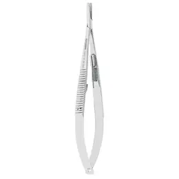 AsaDental Needle holder cm 14 Castroviejo straight, item 0440TH-14