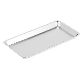 AsaDental Inox tray - cm. 10x20, item 2737-2