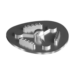 AsaDental Mounting plate, item 5000-1